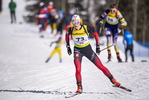 10.03.2020, xkvx, Biathlon IBU Cup Obertilliach, Einzel Damen, v.l. Juni Arnekleiv (Norway)  / 