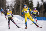 10.03.2020, xkvx, Biathlon IBU Cup Obertilliach, Einzel Damen, v.l. Felicia Lindqvist (Sweden)  / 