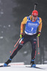 11.03.2020, xsoex, Biathlon IBU Weltcup NoveMesto na Morave, Sprint Herren, v.l. Arnd Peiffer (Germany) in Aktion / in action competes