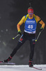 11.03.2020, xsoex, Biathlon IBU Weltcup NoveMesto na Morave, Sprint Herren, v.l. Roman Rees (Germany) in Aktion / in action competes