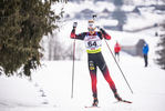 12.03.2020, xkvx, Biathlon IBU Cup Obertilliach, Sprint Herren, v.l. Aleksander Fjeld Andersen (Norway)  / 