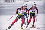 12.03.2020, xkvx, Biathlon IBU Cup Obertilliach, Sprint Herren, v.l. Haavard Gutuboe Bogetveit (Norway)  / 