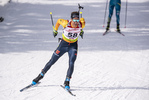 12.03.2020, xkvx, Biathlon IBU Cup Obertilliach, Sprint Herren, v.l. Dominic Schmuck (Germany)  / 