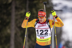 12.03.2020, xkvx, Biathlon IBU Cup Obertilliach, Sprint Herren, v.l. Simon Kaiser (Germany)  / 