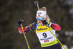 12.03.2020, xkvx, Biathlon IBU Cup Obertilliach, Sprint Damen, v.l. Karoline Erdal (Norway)  / 