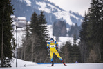 12.03.2020, xkvx, Biathlon IBU Cup Obertilliach, Sprint Damen, v.l. Ella Halvarsson (Sweden)  / 