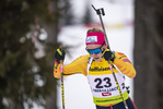 12.03.2020, xkvx, Biathlon IBU Cup Obertilliach, Sprint Damen, v.l. Stefanie Scherer (Germany)  / 