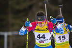 12.03.2020, xkvx, Biathlon IBU Cup Obertilliach, Sprint Damen, v.l. Elizaveta Kaplina (Russia)  / 
