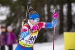 12.03.2020, xkvx, Biathlon IBU Cup Obertilliach, Sprint Damen, v.l. Natalia Gerbulova (Russia)  / 