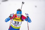 12.03.2020, xkvx, Biathlon IBU Cup Obertilliach, Sprint Damen, v.l. Valeriia Vasnetcova (Russia)  / 