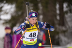 12.03.2020, xkvx, Biathlon IBU Cup Obertilliach, Sprint Damen, v.l. Beatrice Trabucchi (Italy)  / 