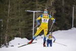12.03.2020, xkvx, Biathlon IBU Cup Obertilliach, Sprint Damen, v.l. Stina Nilsson (Sweden)  / 