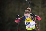 12.03.2020, xkvx, Biathlon IBU Cup Obertilliach, Sprint Damen, v.l. Jenny Enodd (Norway)  / 