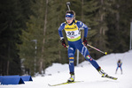 12.03.2020, xkvx, Biathlon IBU Cup Obertilliach, Sprint Damen, v.l. Linda Zingerle (Italy)  / 