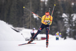 12.03.2020, xkvx, Biathlon IBU Cup Obertilliach, Sprint Damen, v.l. Mareike Braun (Germany)  / 