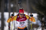 13.03.2020, xkvx, Biathlon IBU Cup Obertilliach, Sprint Herren, v.l. Johannes Werner Donhauser (Germany)  / 
