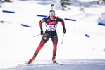 13.03.2020, xkvx, Biathlon IBU Cup Obertilliach, Sprint Herren, v.l. Sivert Guttorm Bakken (Norway)  / 
