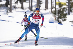 13.03.2020, xkvx, Biathlon IBU Cup Obertilliach, Sprint Herren, v.l. Serafin Wiestner (Switzerland)  / 