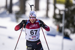 13.03.2020, xkvx, Biathlon IBU Cup Obertilliach, Sprint Herren, v.l. Haavard Gutuboe Bogetveit (Norway)  / 