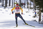 13.03.2020, xkvx, Biathlon IBU Cup Obertilliach, Sprint Herren, v.l. Philipp Nawrath (Germany)  / 