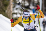 13.03.2020, xkvx, Biathlon IBU Cup Obertilliach, Sprint Damen, v.l. Vanessa Voigt (Germany)  / 