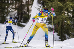 13.03.2020, xkvx, Biathlon IBU Cup Obertilliach, Sprint Damen, v.l. Elisabeth Hoegberg (Sweden)  / 