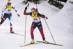 13.03.2020, xkvx, Biathlon IBU Cup Obertilliach, Sprint Damen, v.l. Emilie Aagheim Kalkenberg (Norway)  / 