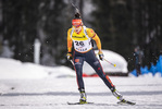 13.03.2020, xkvx, Biathlon IBU Cup Obertilliach, Sprint Damen, v.l. Juliane Fruehwirt (Germany)  / 