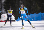 13.03.2020, xkvx, Biathlon IBU Cup Obertilliach, Sprint Damen, v.l. Camille Bened (France)  / 