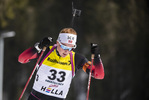 13.03.2020, xkvx, Biathlon IBU Cup Obertilliach, Sprint Damen, v.l. Aasne Skrede (Norway)  / 