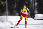 13.03.2020, xkvx, Biathlon IBU Cup Obertilliach, Sprint Damen, v.l. Rieke De Maeyer (Belgium)  / 