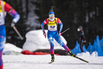 13.03.2020, xkvx, Biathlon IBU Cup Obertilliach, Sprint Damen, v.l. Natalia Gerbulova (Russia)  / 