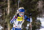 13.03.2020, xkvx, Biathlon IBU Cup Obertilliach, Sprint Damen, v.l. Hannah Auchentaller (Italy)  / 