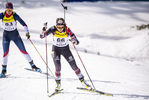 13.03.2020, xkvx, Biathlon IBU Cup Obertilliach, Sprint Damen, v.l. Lisa Osl (Austria)  / 