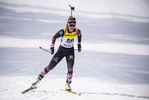 13.03.2020, xkvx, Biathlon IBU Cup Obertilliach, Sprint Damen, v.l. Anna Gandler (Austria)  / 
