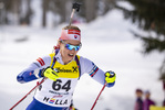 13.03.2020, xkvx, Biathlon IBU Cup Obertilliach, Sprint Damen, v.l. Julia Machyniakova (Slovakia)  / 