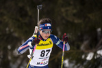 13.03.2020, xkvx, Biathlon IBU Cup Obertilliach, Sprint Damen, v.l. Linda Zingerle (Italy)  / 