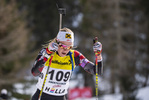 13.03.2020, xkvx, Biathlon IBU Cup Obertilliach, Sprint Damen, v.l. Lea Rothschopf (Austria)  / 