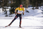 13.03.2020, xkvx, Biathlon IBU Cup Obertilliach, Sprint Damen, v.l. Mareike Braun (Germany)  / 