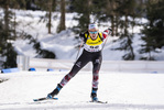 13.03.2020, xkvx, Biathlon IBU Cup Obertilliach, Sprint Damen, v.l. Anna Juppe (Austria)  / 