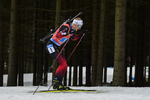 14.03.2020, xsoex, Biathlon IBU Weltcup NoveMesto na Morave, Mixed-Staffel, v.l. Johannes Thingnes Boe (Norway) in Aktion / in action competes