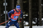 14.03.2020, xsoex, Biathlon IBU Weltcup NoveMesto na Morave, Mixed-Staffel, v.l. Lukas Hofer (Italy) in Aktion / in action competes