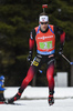 14.03.2020, xsoex, Biathlon IBU Weltcup NoveMesto na Morave, Singel-Mixed-Staffel, v.l. Sturla Holm Laegreid (Norway) and Sean Doherty (United States) in Aktion / in action competes