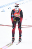 14.03.2020, xsoex, Biathlon IBU Weltcup NoveMesto na Morave, Singel-Mixed-Staffel, v.l. Sturla Holm Laegreid (Norway) im Ziel / in the finish