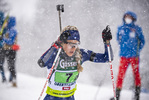 14.03.2020, xkvx, Biathlon IBU Cup Obertilliach, Mixed-Staffel, v.l. Hannah Auchentaller (Italy)  / 