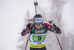 14.03.2020, xkvx, Biathlon IBU Cup Obertilliach, Mixed-Staffel, v.l. Anna Juppe (Austria)  / 