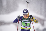 14.03.2020, xkvx, Biathlon IBU Cup Obertilliach, Mixed-Staffel, v.l. Vita Semerenko (Ukraine)  / 