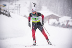 14.03.2020, xkvx, Biathlon IBU Cup Obertilliach, Mixed-Staffel, v.l. Aasne Skrede (Norway)  / 