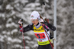 14.03.2020, xkvx, Biathlon IBU Cup Obertilliach, Single-Mixed-Staffel, v.l. Kristina Oberthaler (Austria)  / 