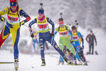 14.03.2020, xkvx, Biathlon IBU Cup Obertilliach, Single-Mixed-Staffel, v.l. Rebecca Passler (Italy)  / 